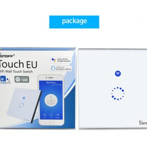 Sonoff Smart Home Wireless Wall Switch Touch Panel - EU Model