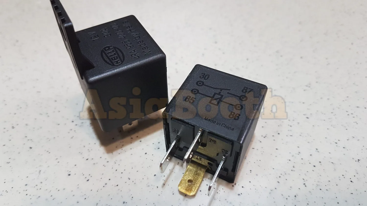 HELLA Relay 4 Pin 12v 30A