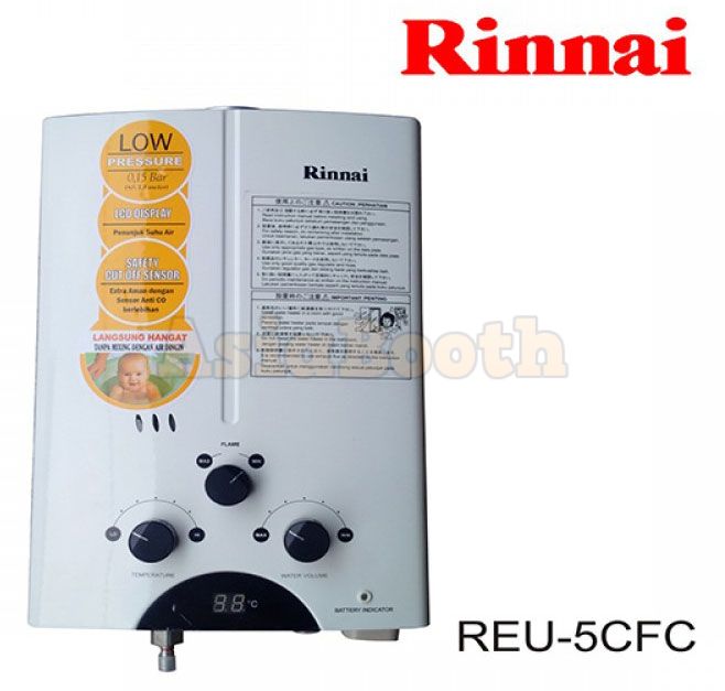 Rinnai REU-5CFC LPG Gas Tankless Water Heater