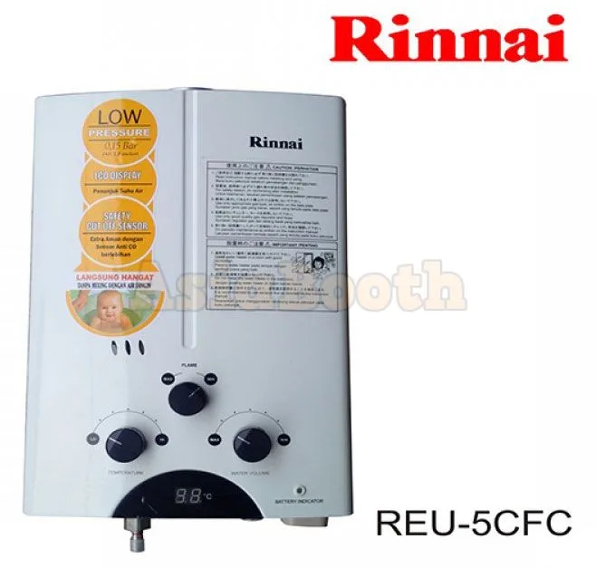 Rinnai REU-5CFC LPG Gas Tankless Water Heater