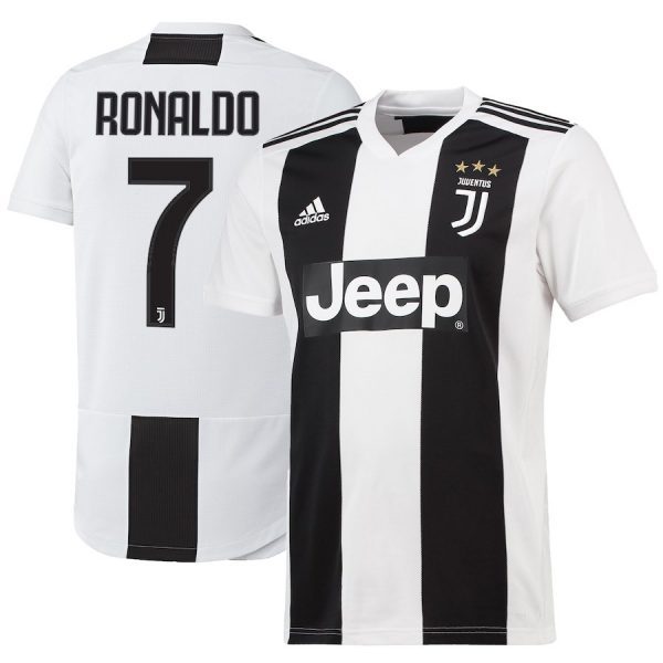 2018-2019 Juventus FC Home Jersey Shirt For Men (Cristiano Ronaldo)
