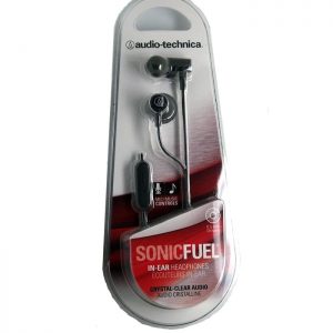 Audio-Technica ATH-CLR100is SonicFuel® in-Ear Stereo Earphones with In-line Mic & Control