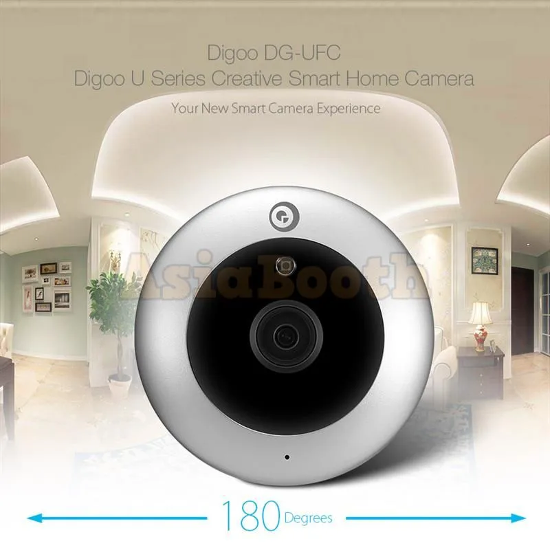 Digoo DG-UFC H.265 1080P Wireless CCTV Camera With Nightvision & Motion Detector