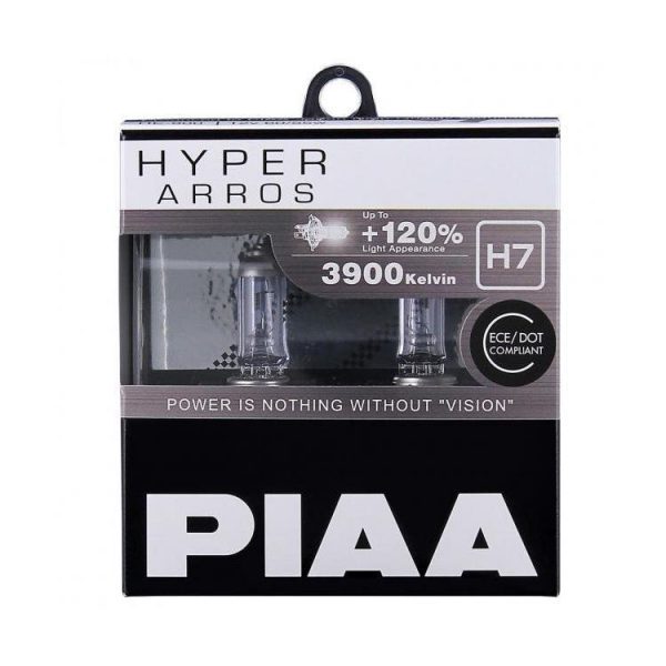 PIAA Halogen Hyper Arros 3900K 55 Watt (110Watt) - H7