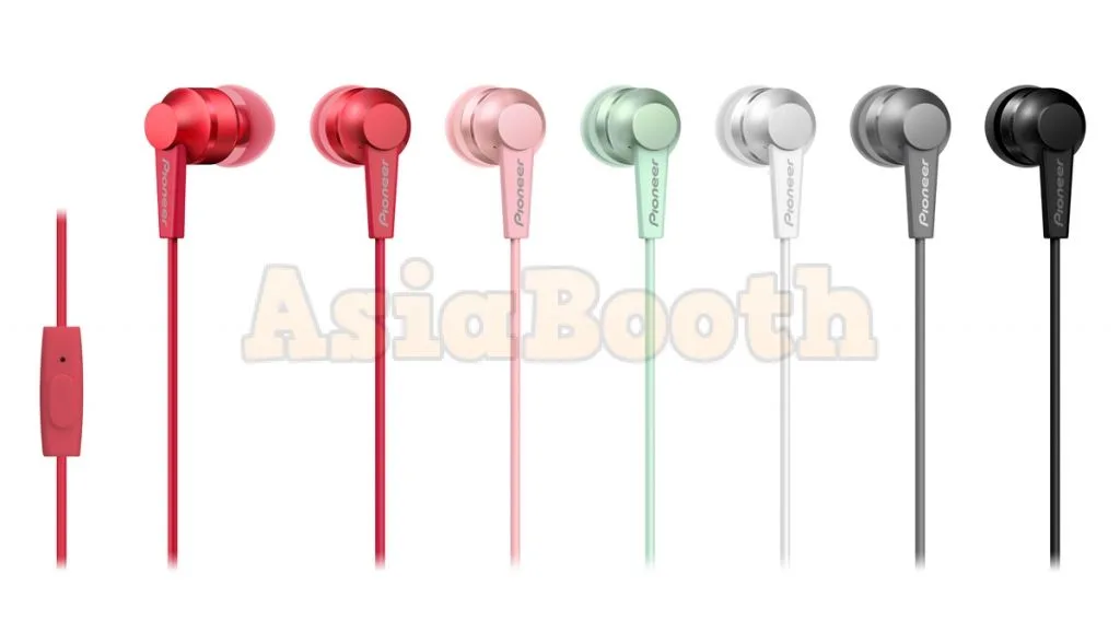 Pioneer SE-C3T Aluminium Lightweight In-ear Headphone