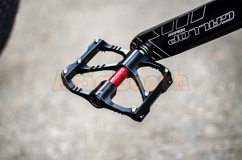 Bicycle Pedals CNC Aluminum Alloy 3 Ball Bearing Ultra-light