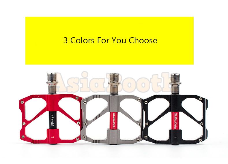 Bicycle Pedals CNC Aluminum Alloy 3 Ball Bearing Ultra-light