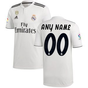 2018-2019 Real Madrid CF Home Jersey Shirt For Men (Personalized Name & Number)