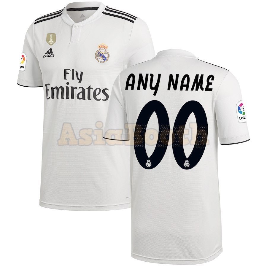 real madrid personalized jersey