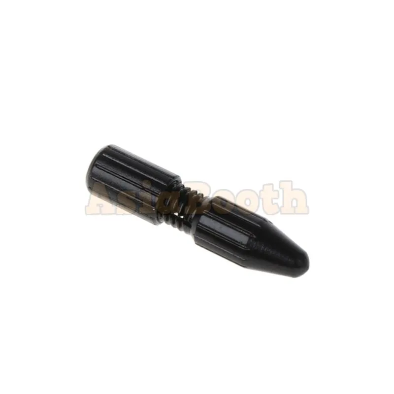 Bicycle Brake Aluminum End Cap Reusable (Black)