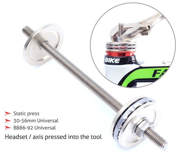 Bicycle Headset Cup Press & Bottom Bracket BB86 BB92 Installation Tool Kit