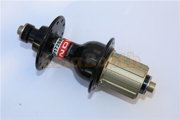 NOVATEC A171SB F172SB Road Bicycle Cassette Hub V-brakes (Rear Hub Black)