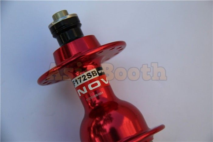 NOVATEC A171SB F172SB Road Bicycle Cassette Hub V-brakes (Front Hub Red)