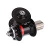 Novatec D041SB D042SB Bicycle Cassette Hub Disc Brake Support (Front & Rear Black)