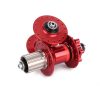 Novatec D041SB D042SB Bicycle Cassette Hub Disc Brake Support (Front & Rear Red)