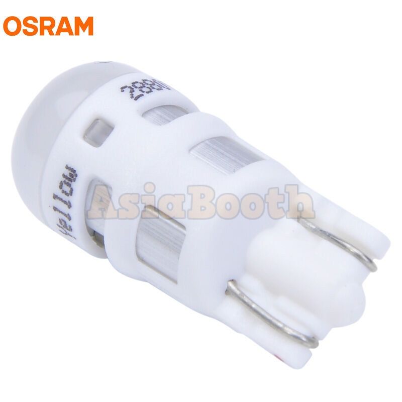 Osram LED T10 2880YE W5W 12V LEDriving Amber Yellow Signal Indicator Lamp