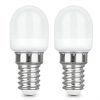 E12 LED Light Bulb Day Light 2 Watt 6000K (2 Pieces)