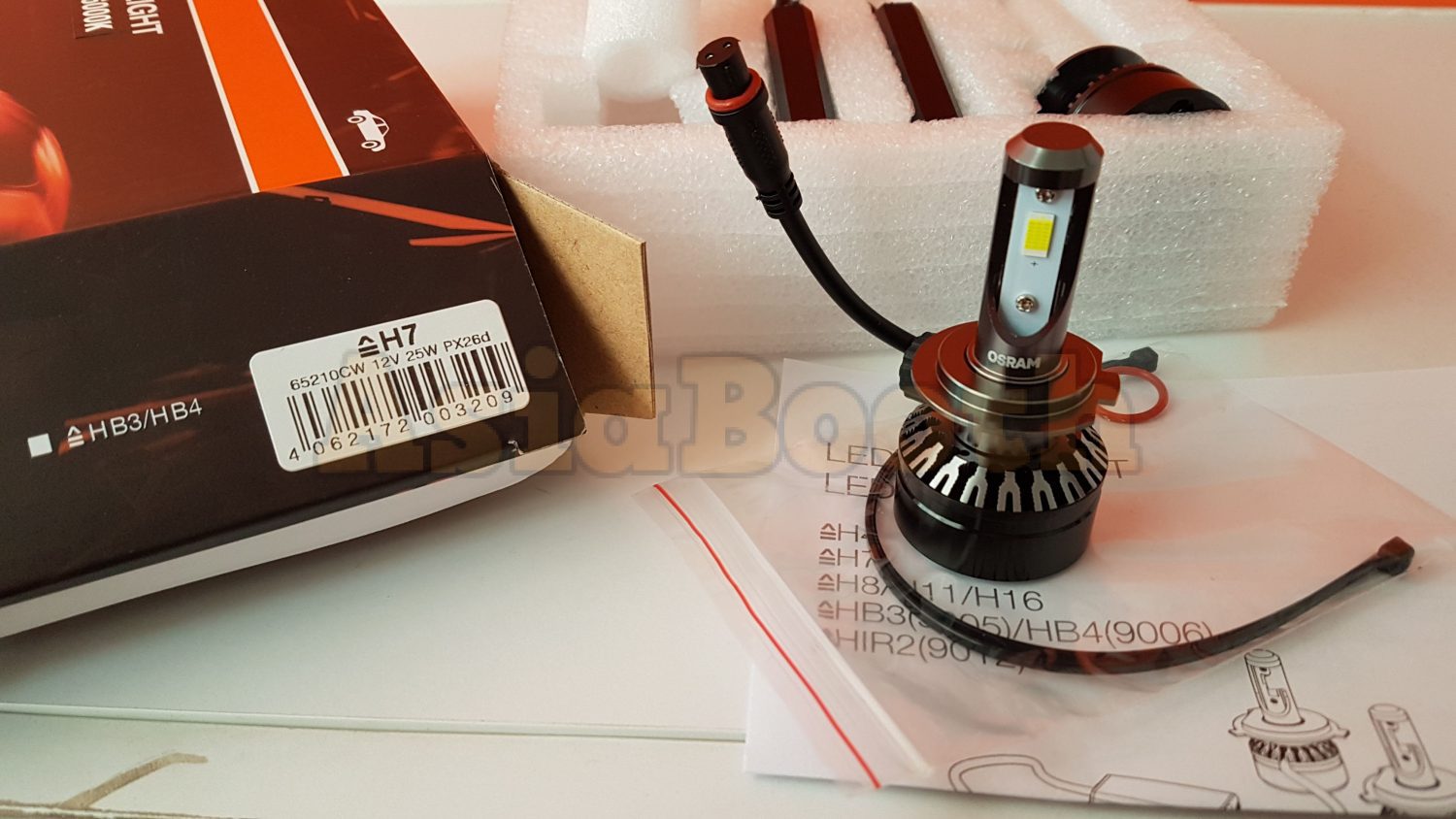 OSRAM LED Headlight LED Retrofit Conversion Kit 12Volt – H8 H11 H16 6000K -  Asia Booth