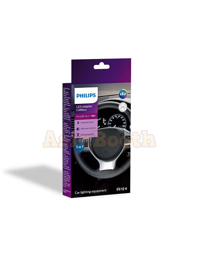 PHILIPS LED Headlight CANbus Adapter Warning Canceller H4