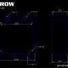 Barrow Computer Copper Radiator - DABEL-60A 120mm Diagram