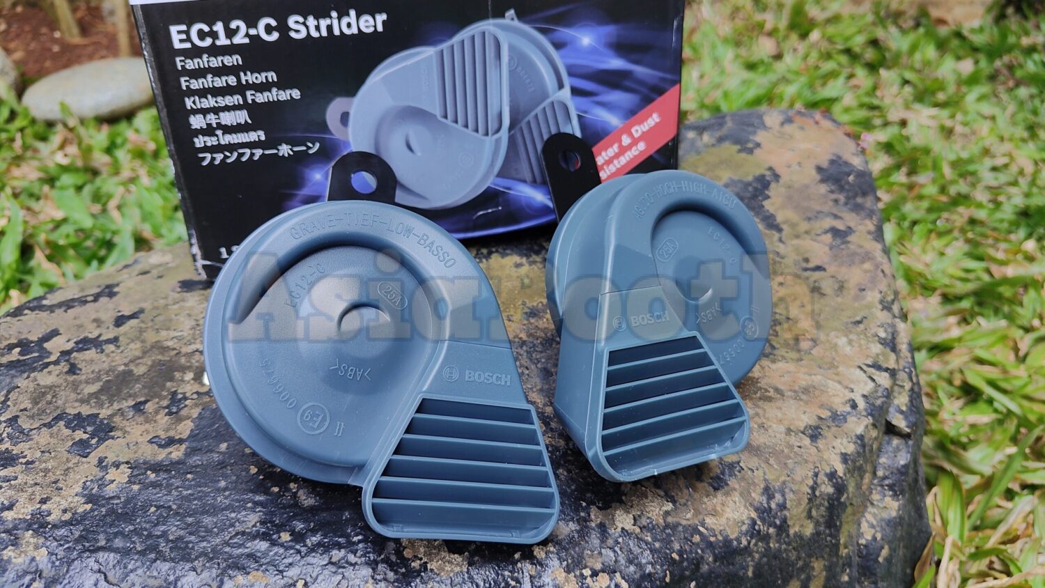 BOSCH EC12-C Strider 12 Volt Trumpet Horn For Car Truck & Motorcycle