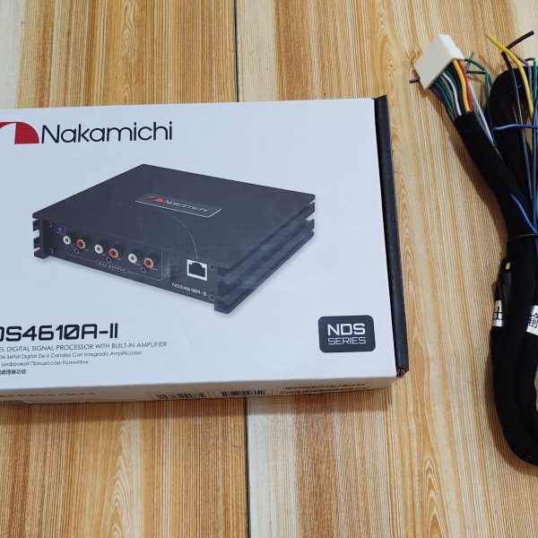 Nakamichi NDS4610AII Car Amplifier Audio Digital Signal Processor 6 Ch
