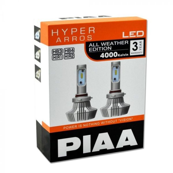 PIAA Hyper Arros LED Headlight Retrofit - HB3 HB4 HIR1 HIR2 4000K