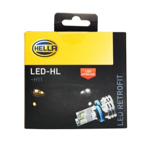 HELLA Car LED Headlight Retrofit - LED-HL H11 6500K