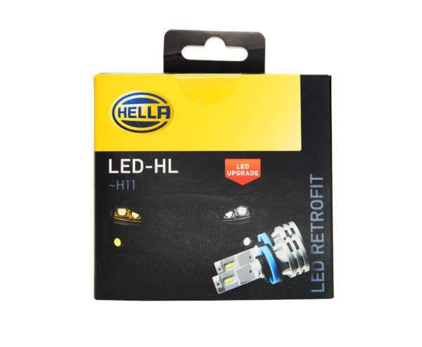HELLA Car LED Headlight Retrofit - LED-HL H11 6500K