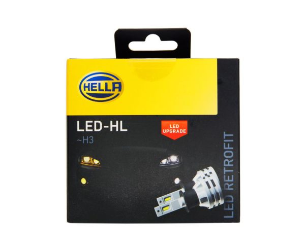 HELLA Car LED Headlight Retrofit - LED-HL H3 6500K