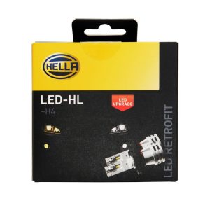 HELLA Car LED Headlight Retrofit - LED-HL H4 6500K
