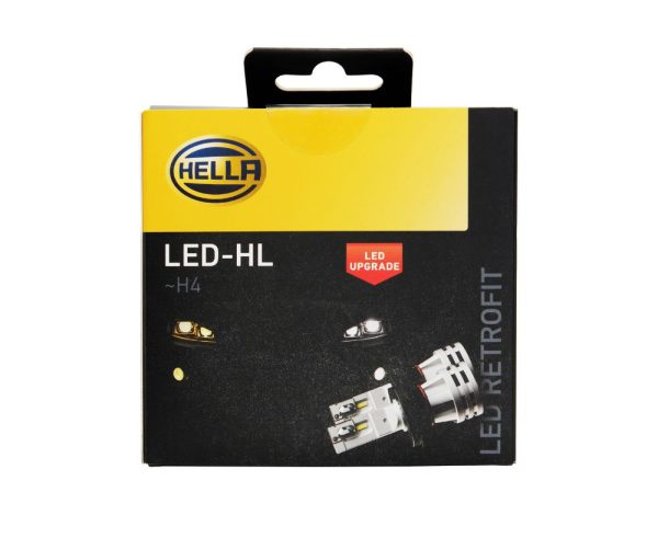 HELLA Car LED Headlight Retrofit - LED-HL H4 6500K