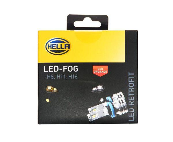 HELLA Car LED Headlight Retrofit - LED-HL H8 H11 H16 6500K