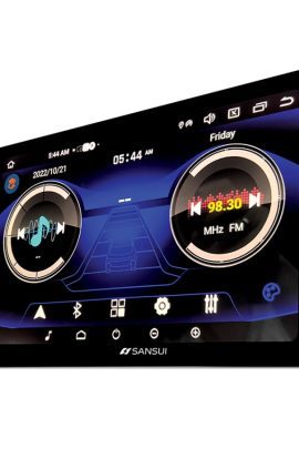 SANSUI Solitaire 2DIN Car Android Multimedia Receiver QLED 2K LCD 5.1Ch DSP - 9/10"