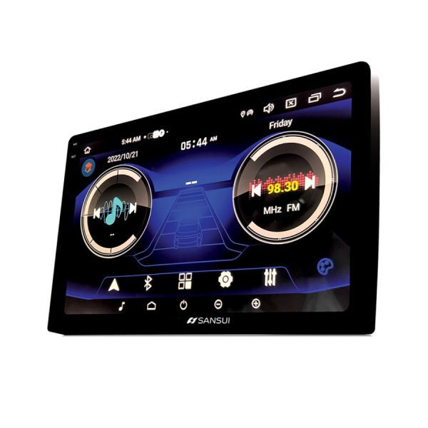 SANSUI Solitaire 2DIN Car Android Multimedia Receiver QLED 2K LCD 5.1Ch DSP - 9/10"