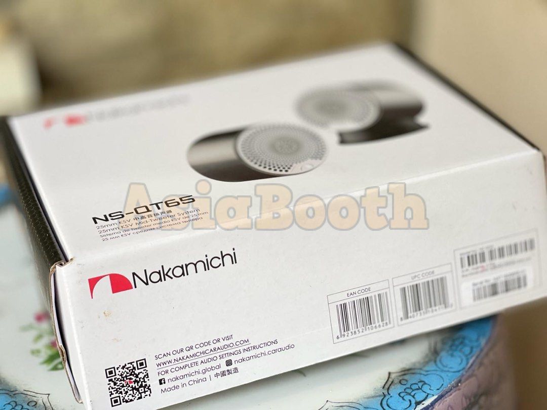 Nakamichi NS-QT65 Neodymium Silk Dome Full Range Tweeter