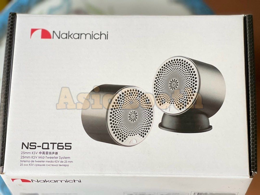 Nakamichi NS-QT65 Neodymium Silk Dome Full Range Tweeter