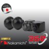 NAKAMICHI 360° Car Panoramic Camera Bird View Android Multimedia 12pin Module NC-501