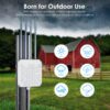 WAVLINK WL-WN573HX3 WiFi6 AX3000 2.4G+5G Dual-Band Long Range Outdoor Wireless Router/AP with PoE and IP67