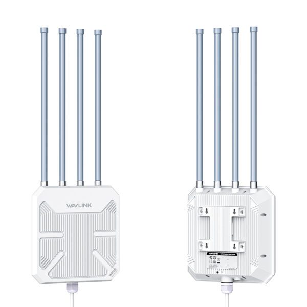 WAVLINK WL-WN573HX3 WiFi6 AX3000 2.4G+5G Dual-Band Long Range Outdoor Wireless Router/AP with PoE and IP67