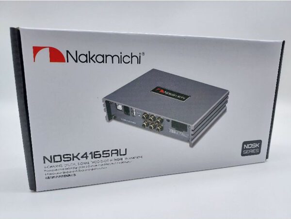 Nakamichi NDSK-4165AU Car Audio Digital Signal Processor DSP with Amplifier 4 Ch.