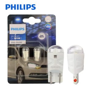 PHILIPS LED T10 W5W Ultinon Pro3100 Auxiliary Cool White 6500K
