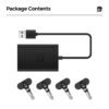 TPMS For Android Head Unit - USB Tire Monitoring System DD7