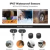 Deelife BLM8 TPMS for Android & iOS – 4/5 Tire Bluetooth BLE Sensor Kit