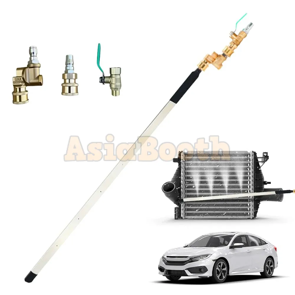 Car Radiator Cleaning Tool High Pressure Precision Narrow Flexible Cleaning - 60CM